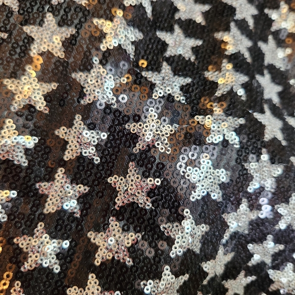 Altar'd State Star Sequin Mini Skirt Size L - Picture 4 of 9